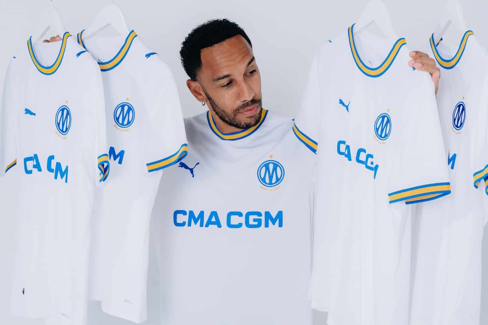 maillot OM, D&eacute;couvrez les nouveaux maillots de l&rsquo;OM pour la saison 2026-2027, Made in Marseille