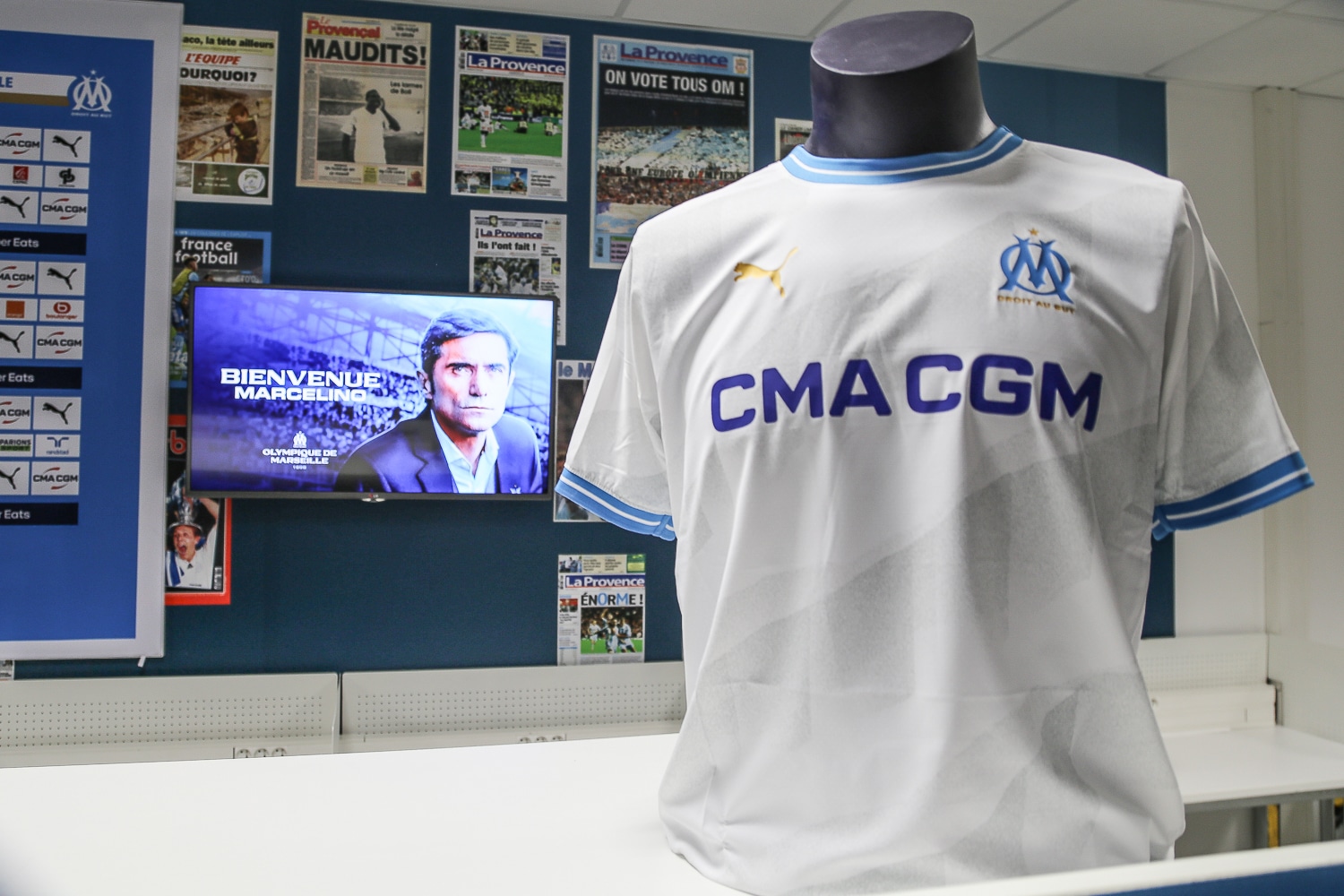 Olympique de Marseille, L&rsquo;Olympique de Marseille devrait bient&ocirc;t d&eacute;voiler son nouveau logo, Made in Marseille