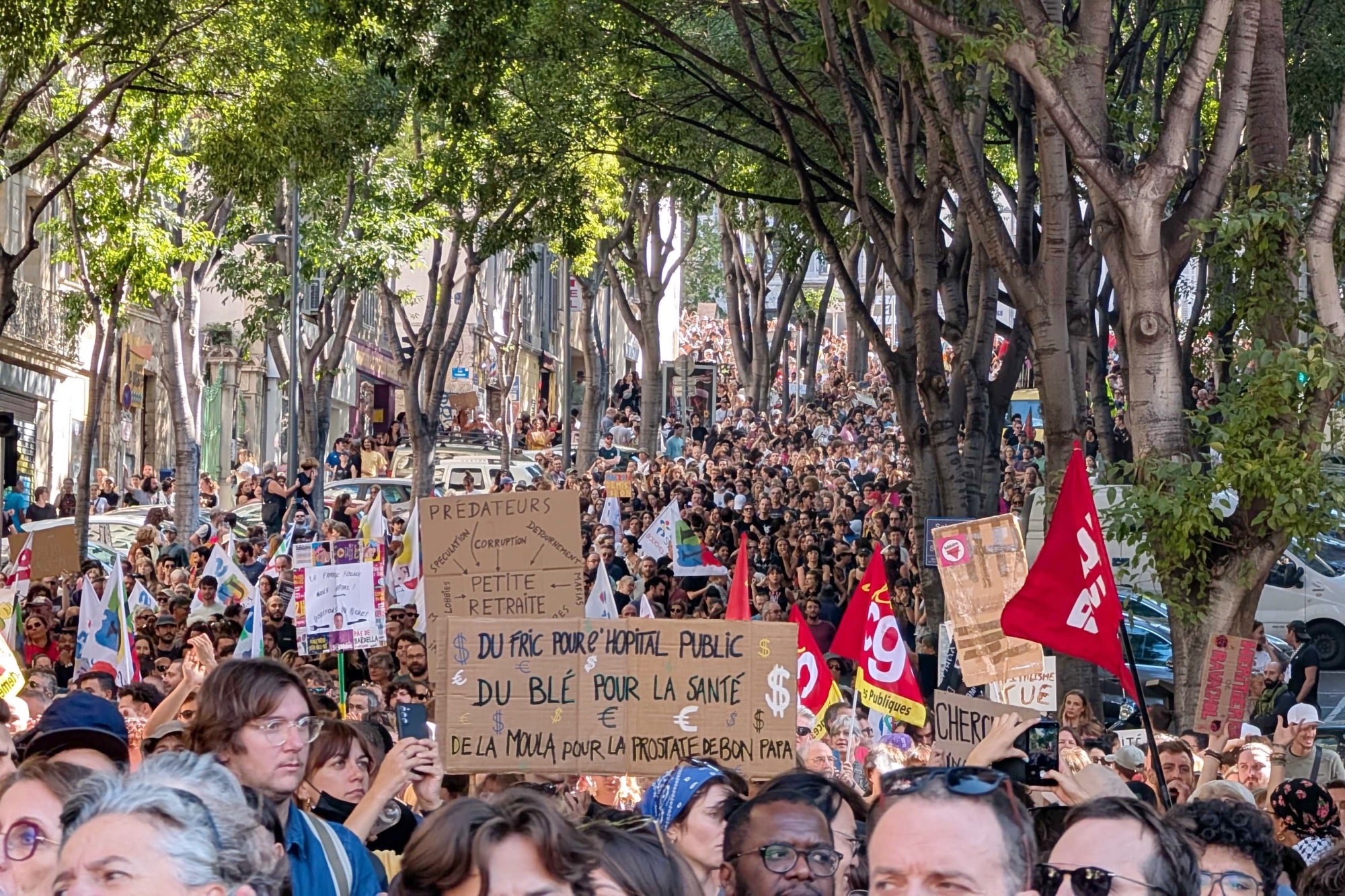 Bloquons tout, « Bloquons tout » : suivez l&rsquo;évolution de la mobilisation à Marseille en direct, Made in Marseille