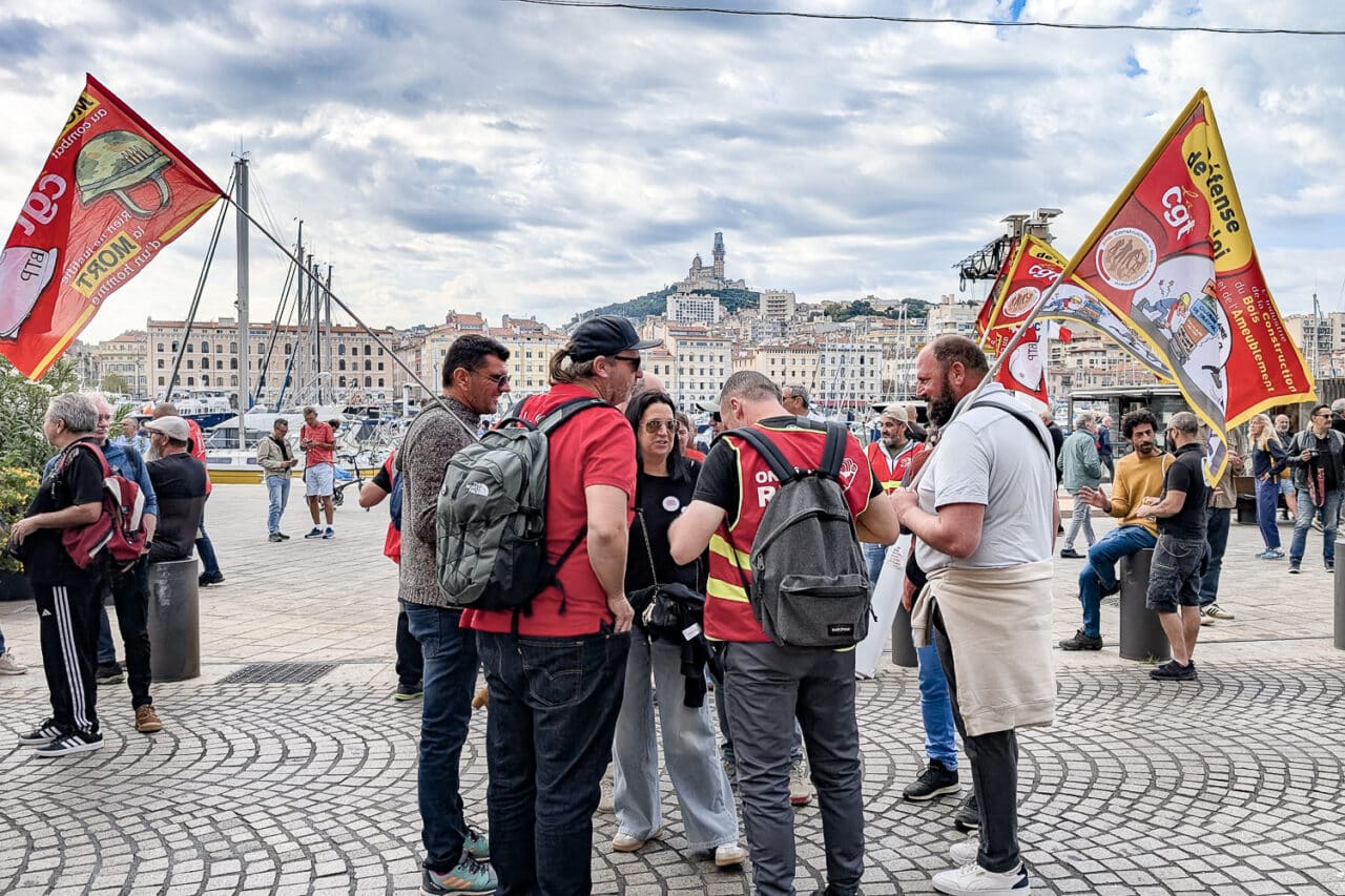 2 octobre, Moins de manifestants mais une pression sociale intacte ce 2 octobre à Marseille, Made in Marseille