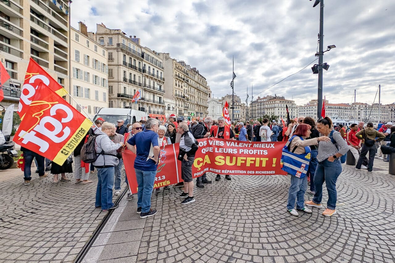 2 octobre, Moins de manifestants mais une pression sociale intacte ce 2 octobre à Marseille, Made in Marseille