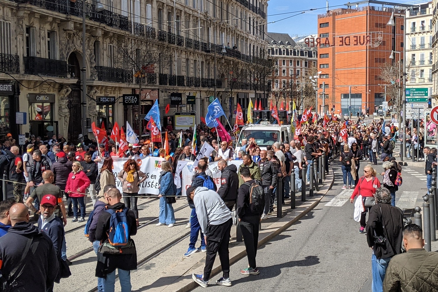 manifestants, Entre 16 000 et 280 000 manifestants à Marseille contre la réforme des retraites, Made in Marseille