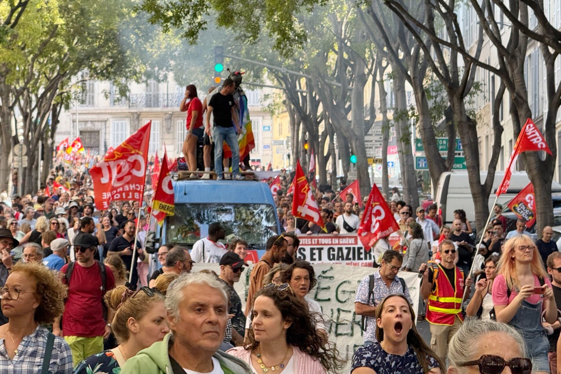 gr&egrave;ve Marseille, En direct : suivez la gr&egrave;ve de la fonction publique ce 29 septembre &agrave; Marseille, Made in Marseille