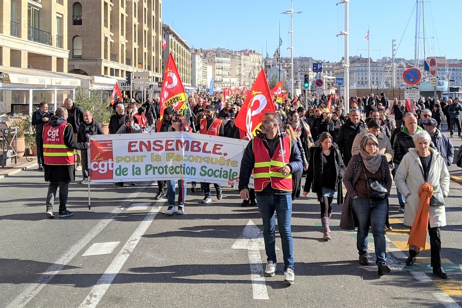 réforme des retraites, Les perturbations annoncées pour la grève contre la réforme des retraites du 7 février, Made in Marseille