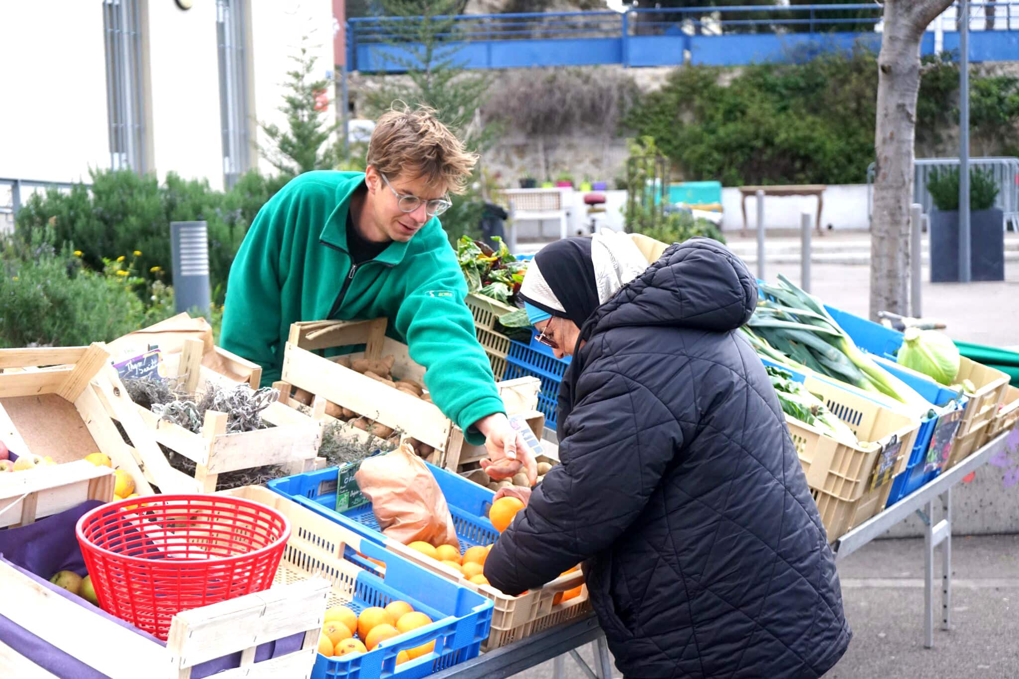 La Viste, Au marché solidaire de la Viste, les paysans bio régalent les quartiers Nord, Made in Marseille