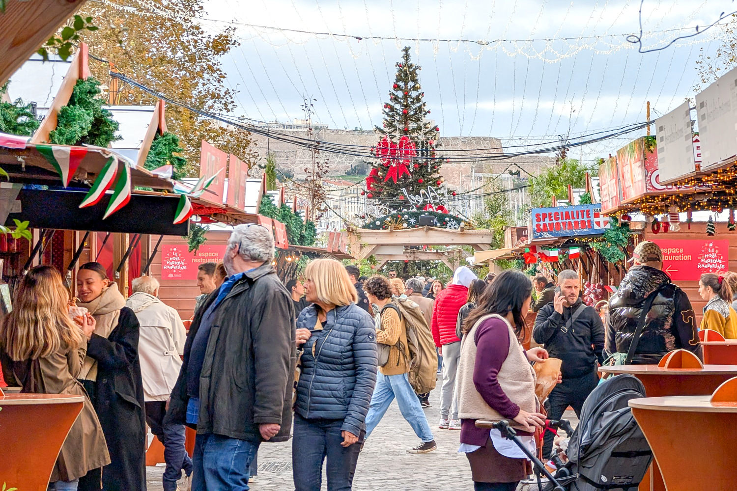 de noël, Le marché de Noël de Marseille a ouvert avec ses 40 chalets sur la Canebière, Made in Marseille