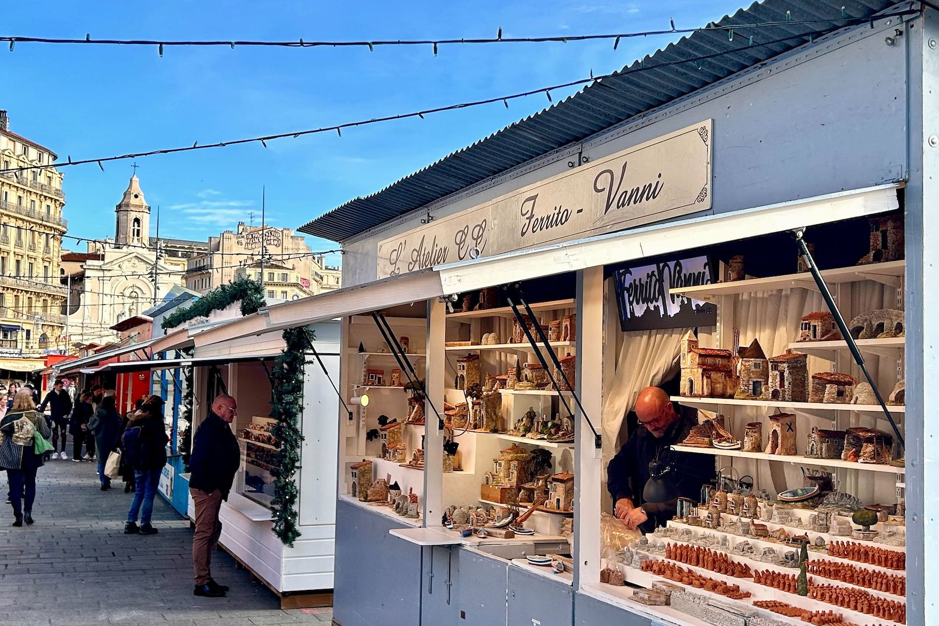 Foire aux santons, L&rsquo;historique Foire aux santons de retour sur le Vieux-Port mi-novembre, Made in Marseille