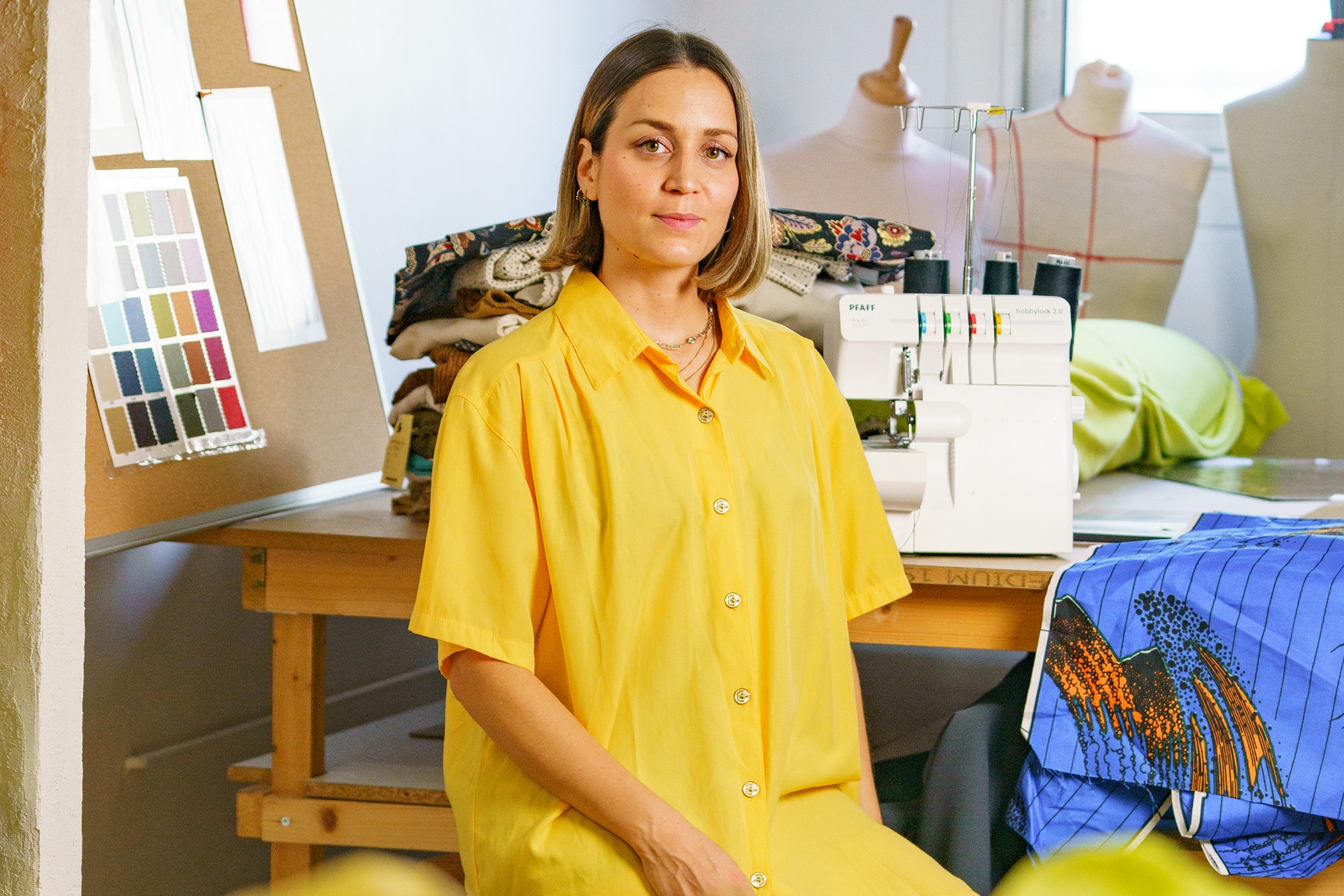 studio lausié, Avec son école alternative, la styliste Marion Lopez partage sa vision d&rsquo;une mode responsable, Made in Marseille