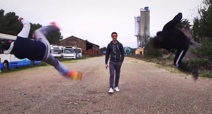 Parkour, [Vidéo] Démonstration acrobatique de Parkour dans une gare désaffectée, Made in Marseille