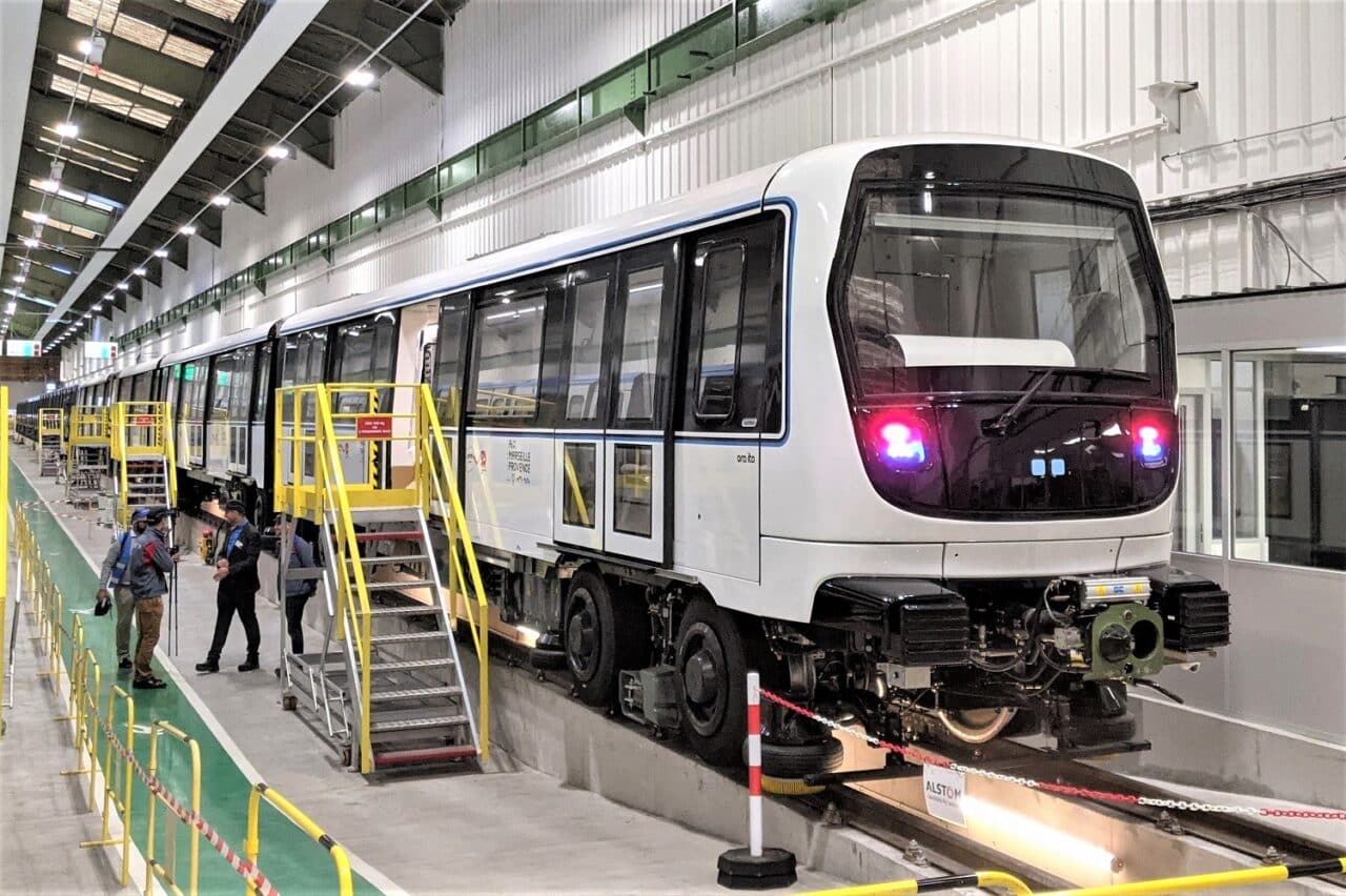 métro, Le métro automatique de Marseille en fabrication dans les usines de Valenciennes, Made in Marseille