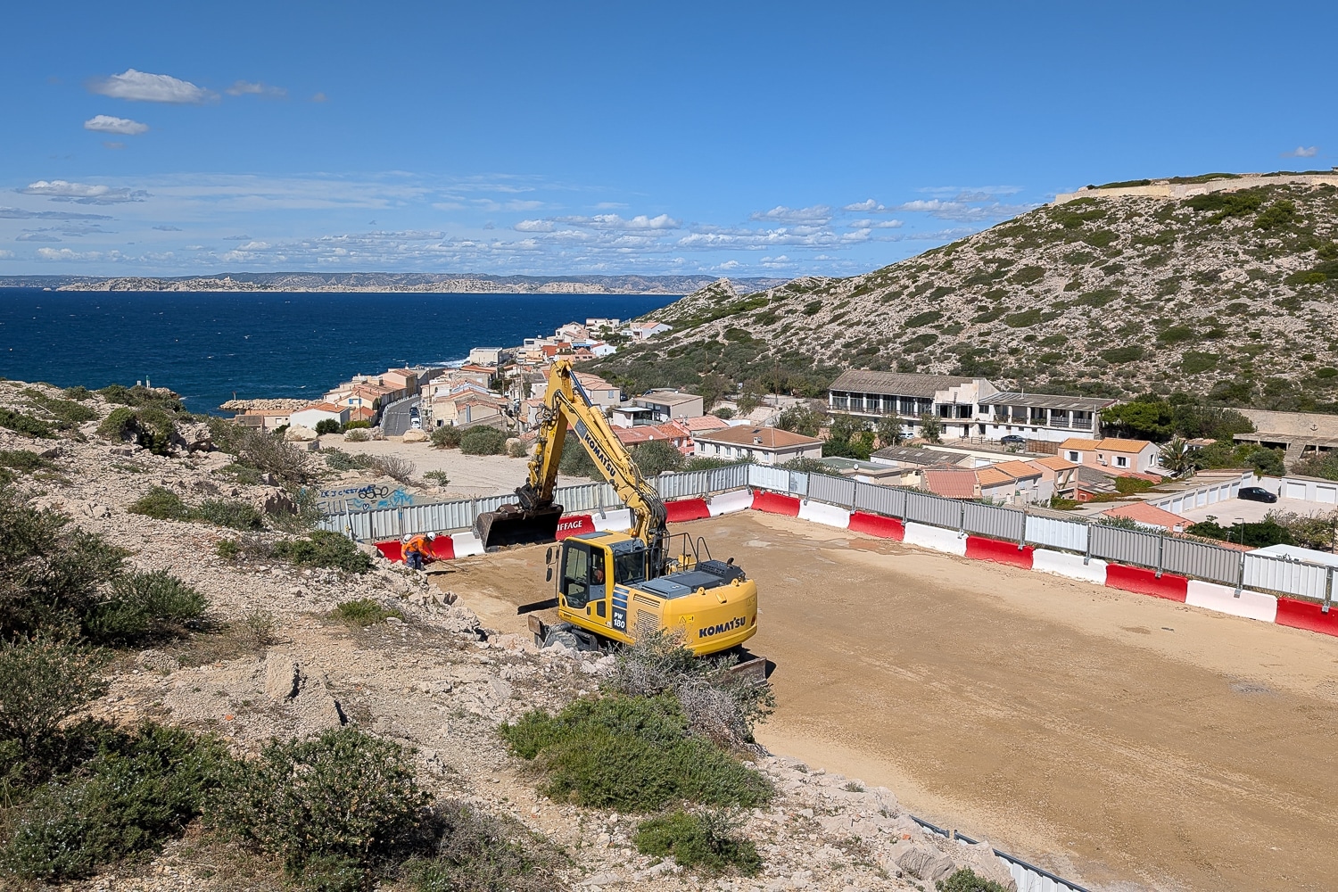 pollution, Pollution du littoral sud de Marseille : opération transparence pour un chantier sensible, Made in Marseille