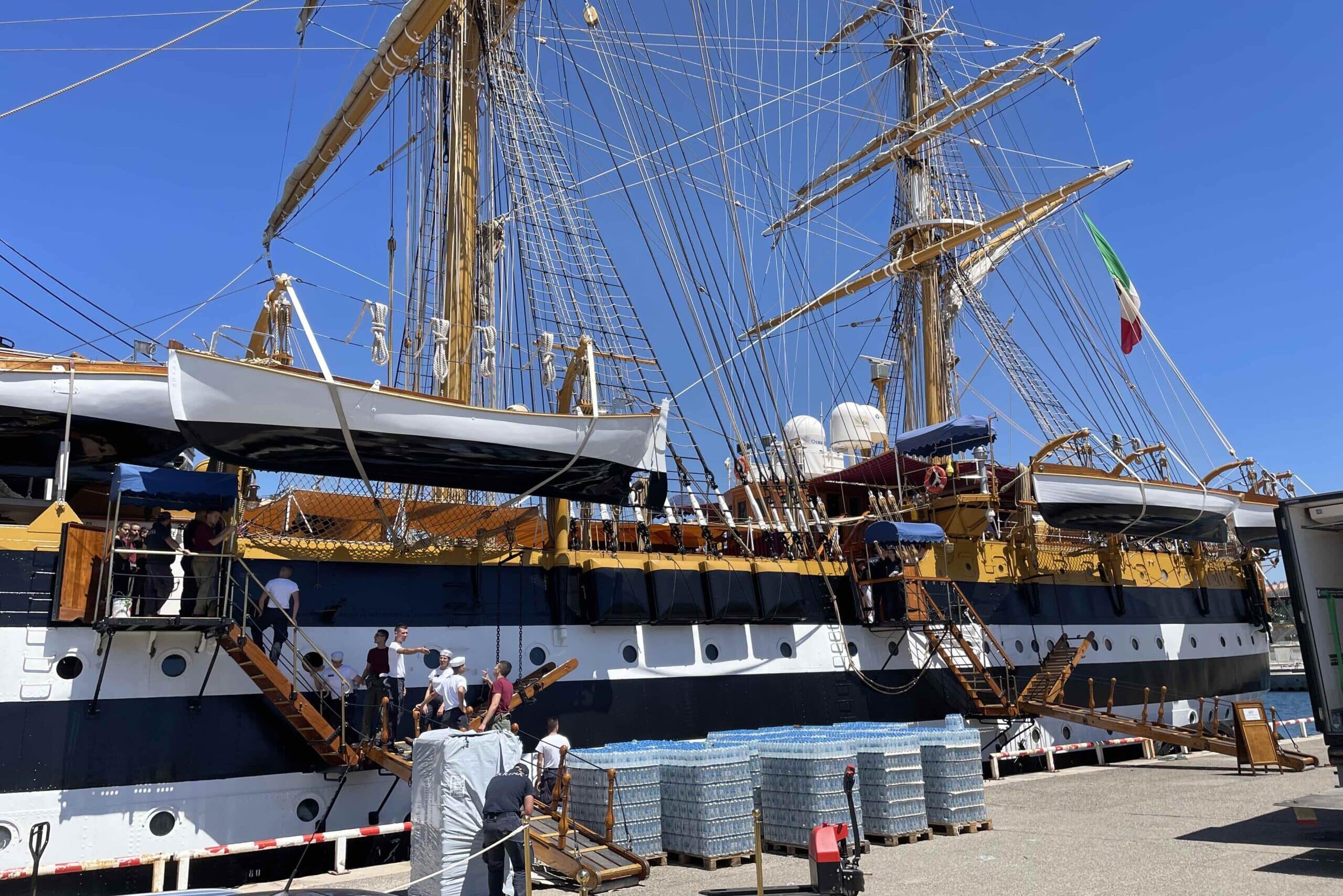 Amerigo Vespucci, Vidéo | Visitez le navire italien « Amerigo Vespucci » en escale à Marseille, Made in Marseille