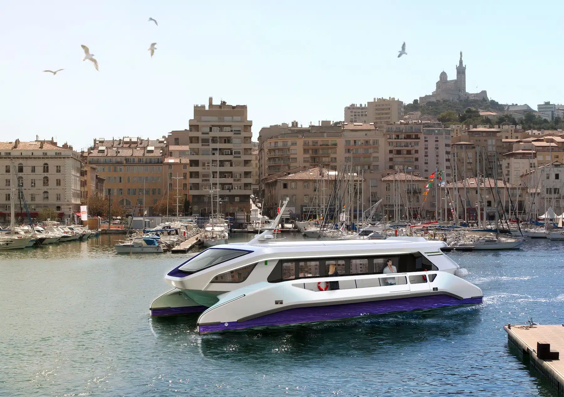 hydrogène, La start-up NepTech met à l’eau ses premiers bateaux à propulsion hydrogène, Made in Marseille