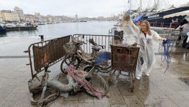 nettoyage du Vieux-Port