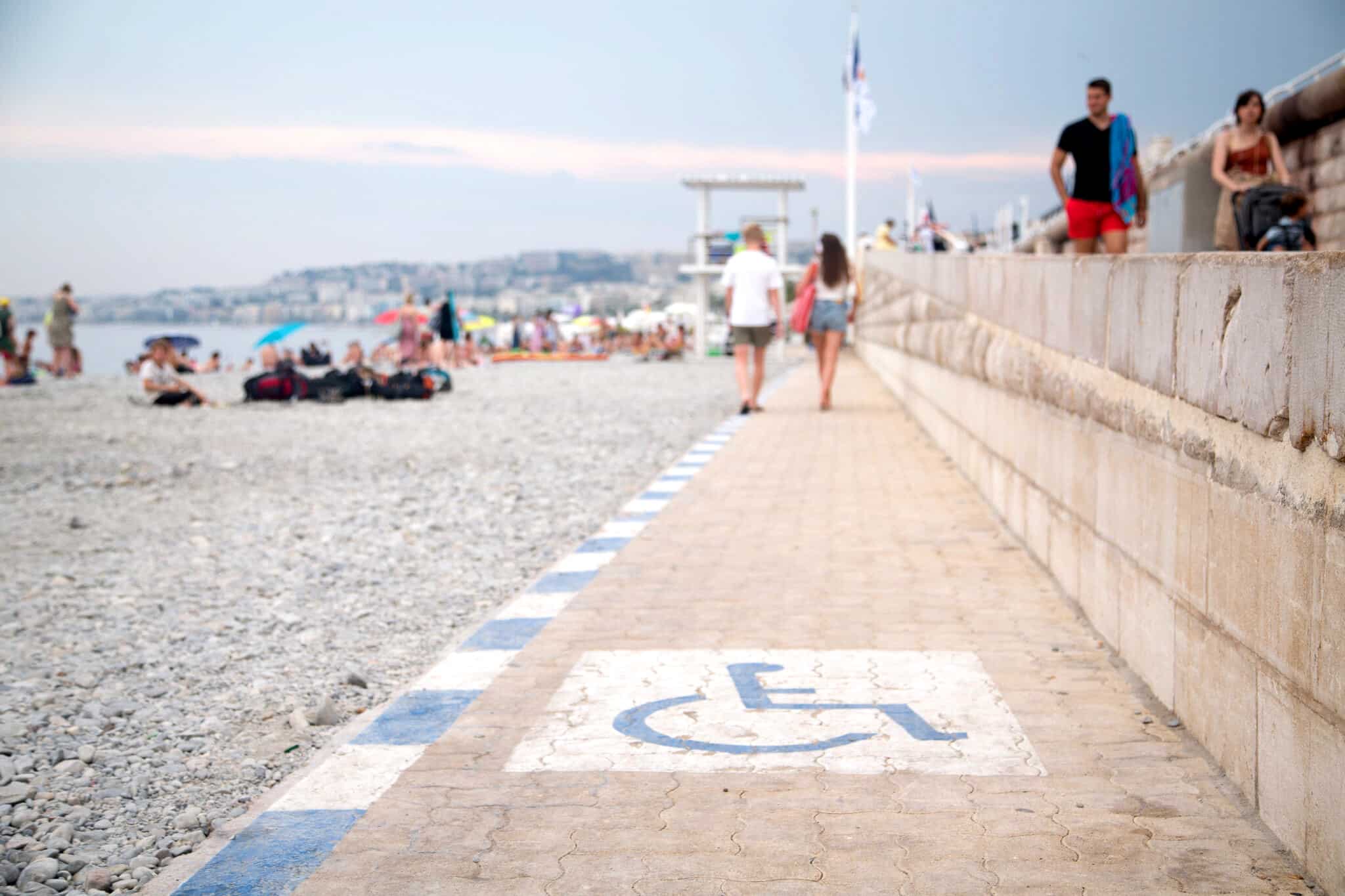 Nice, Deux plages accessibles aux personnes à mobilité réduite à Nice, Made in Marseille