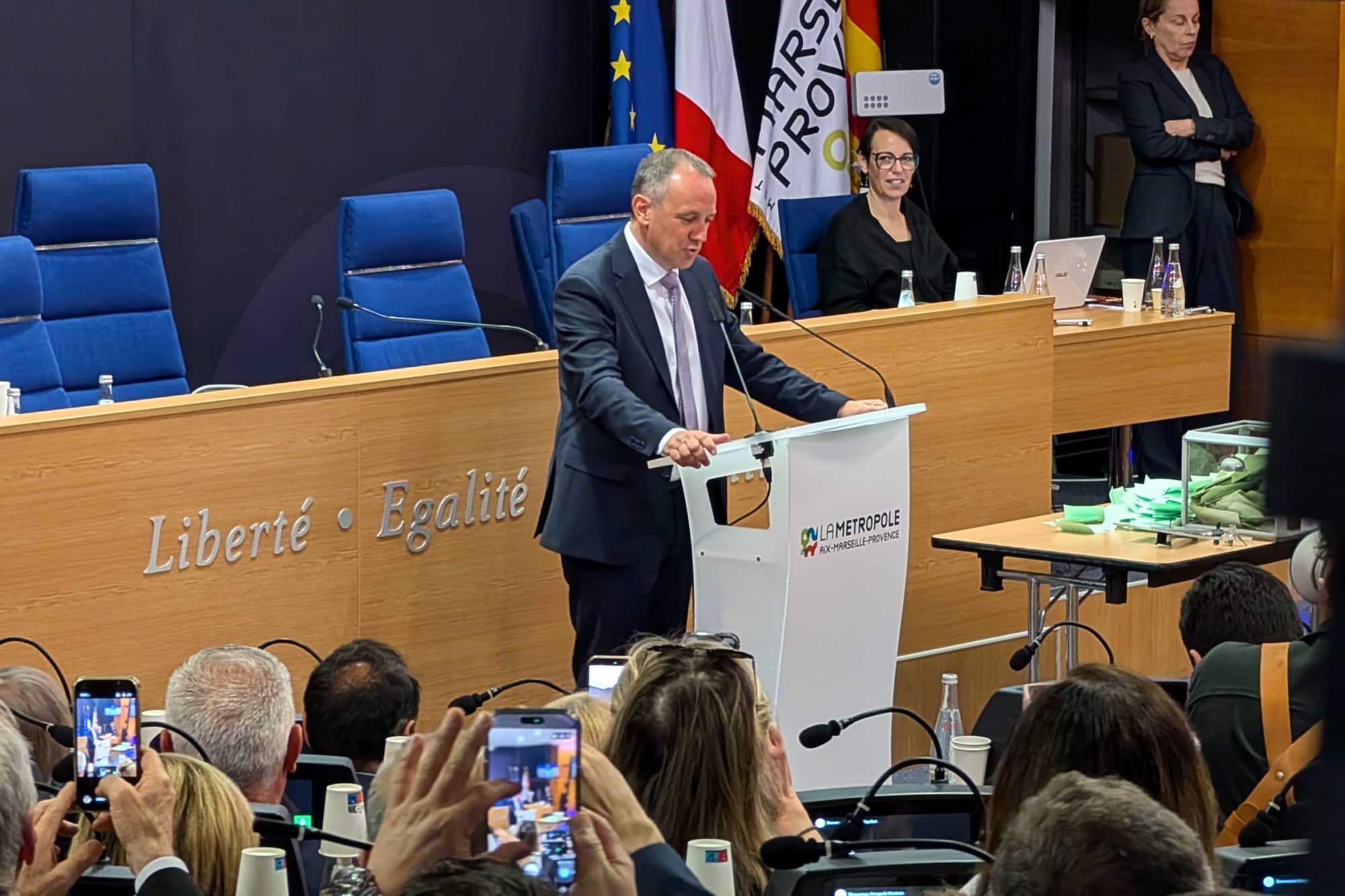 m&eacute;tropole, Direct : Nicolas Isnard &eacute;lu pr&eacute;sident de la M&eacute;tropole Aix-Marseille-Provence, Made in Marseille