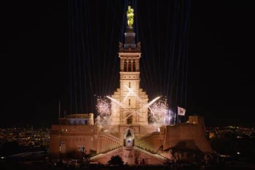 Bonne Mère, Revivez en images le spectacle de l&rsquo;inauguration de la Bonne Mère rénovée, Made in Marseille