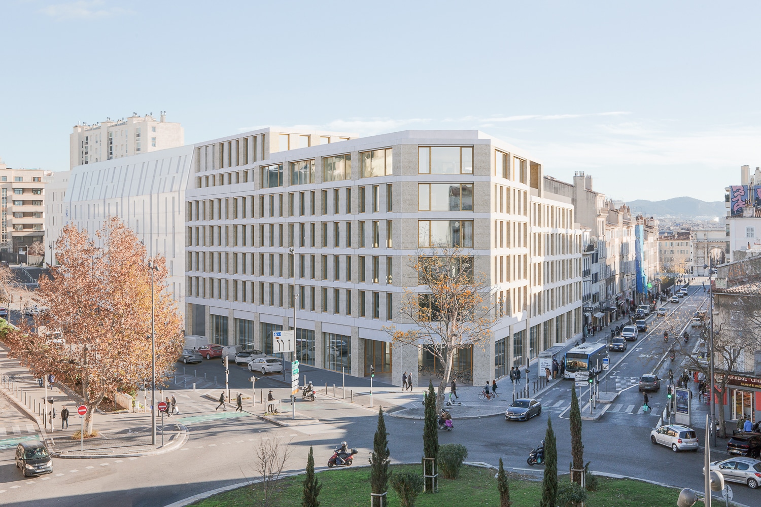 campus, Un nouveau campus étudiant construit en terre recyclée à la Porte d&rsquo;Aix, Made in Marseille