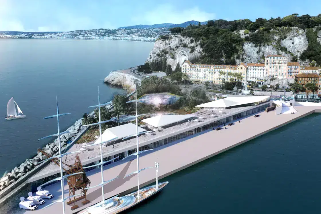 Palais des congrès, Les nouvelles images du futur Palais des congrès sur le port de Nice, Made in Marseille