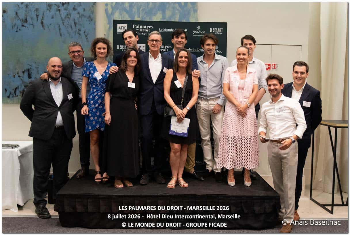 Palmar&egrave;s du droit, Le Palmar&egrave;s du Droit 2026 r&eacute;compense les meilleurs cabinets d&rsquo;avocats de la r&eacute;gion, Made in Marseille