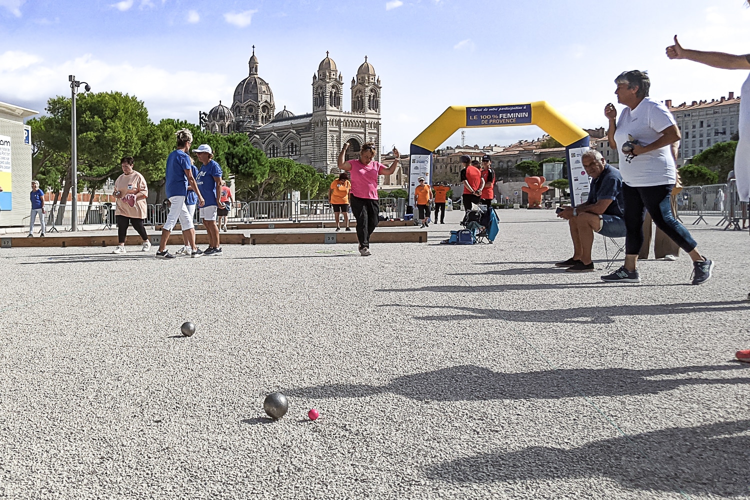 100%, Vidéo | La pétanque féminine frappe fort au J4 avec « Le 100% féminin de Provence », Made in Marseille