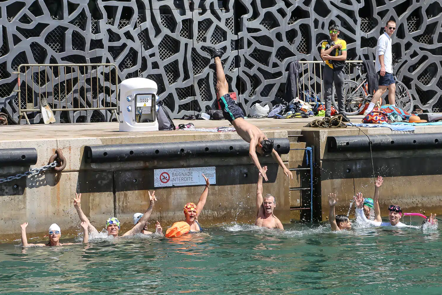piscine du Mucem, La piscine du Mucem ne verra (encore) pas le jour cet été, Made in Marseille