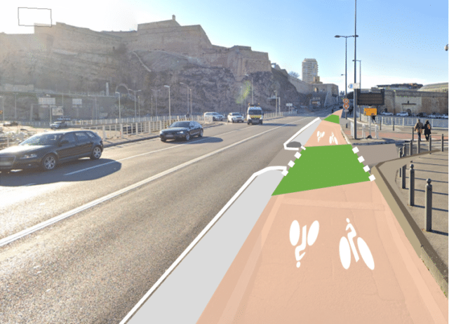 piste cyclable, Une piste cyclable en projet entre le Vieux-Port et les Catalans pour 2023, Made in Marseille