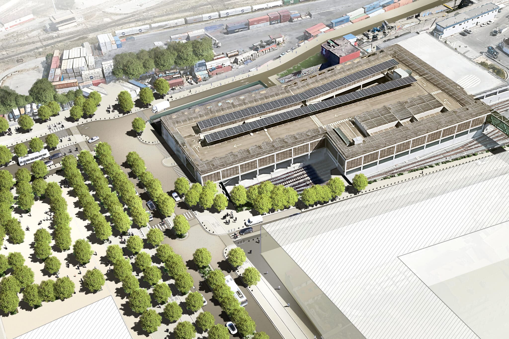 place G&egrave;ze, Nouvelle place arbor&eacute;e et nouveau boulevard, les grands travaux d&eacute;butent &agrave; G&egrave;ze, Made in Marseille