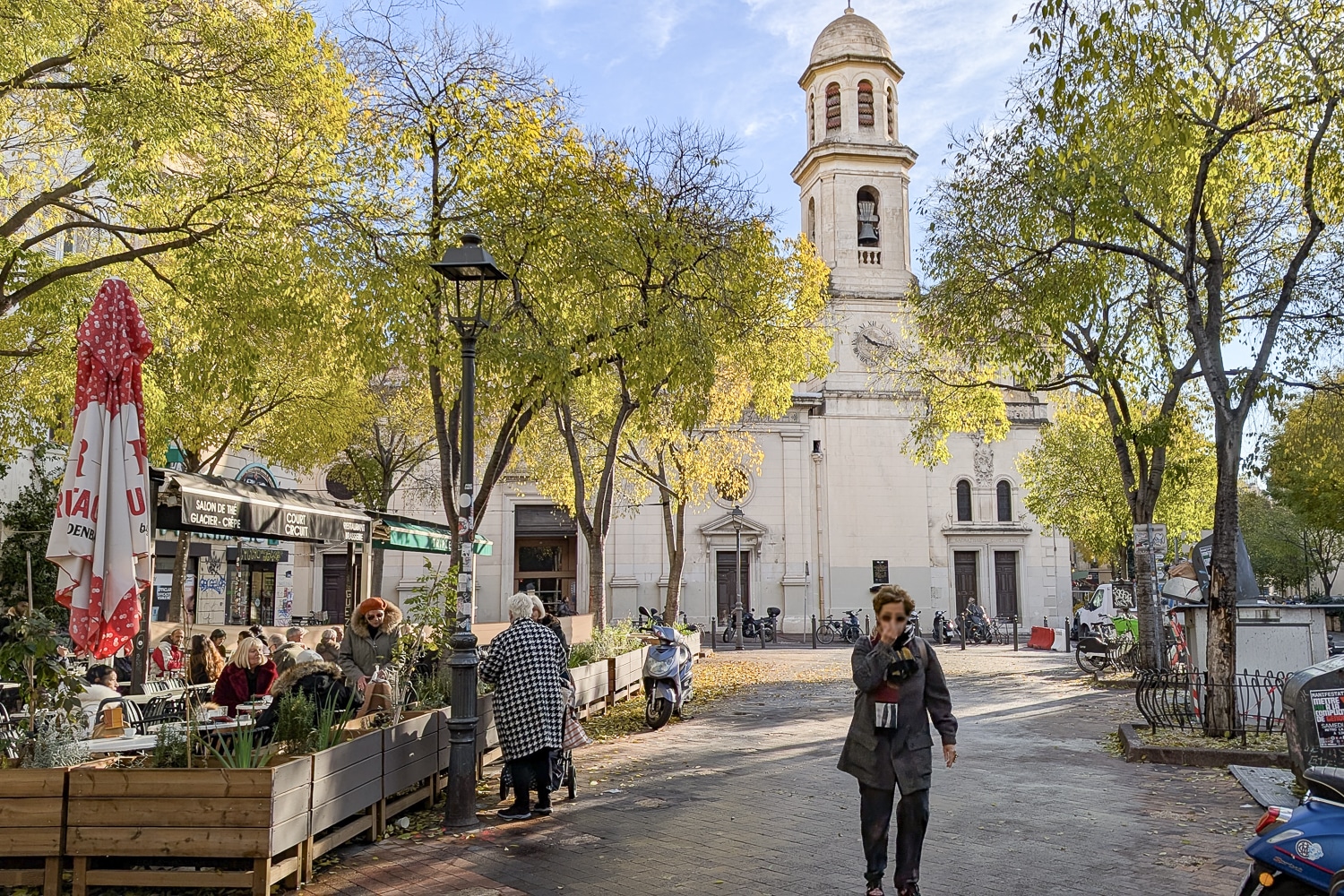 place notre-dame-du-mont, La place Notre-Dame du Mont termine sa piétonnisation totale jusqu&rsquo;à l&rsquo;église, Made in Marseille