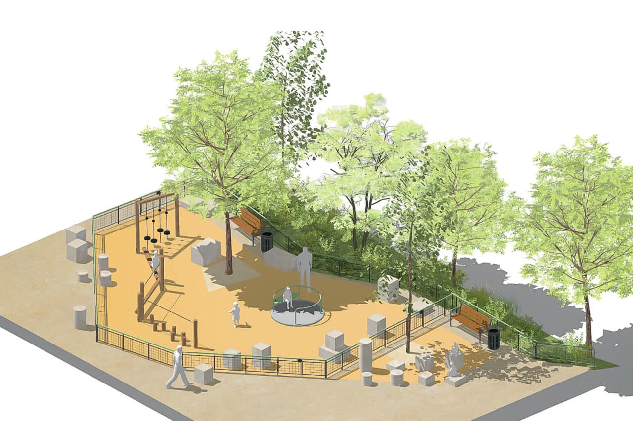 providence, 50 arbres et des jeux d&rsquo;enfants, la future place Providence se dévoile, Made in Marseille