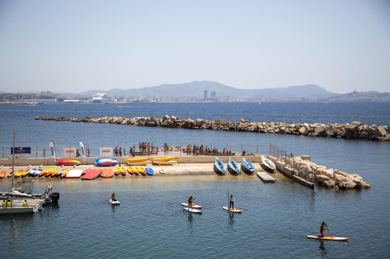 Corbières, Au nord de Marseille, une première étape du réaménagement des plages de Corbières, Made in Marseille