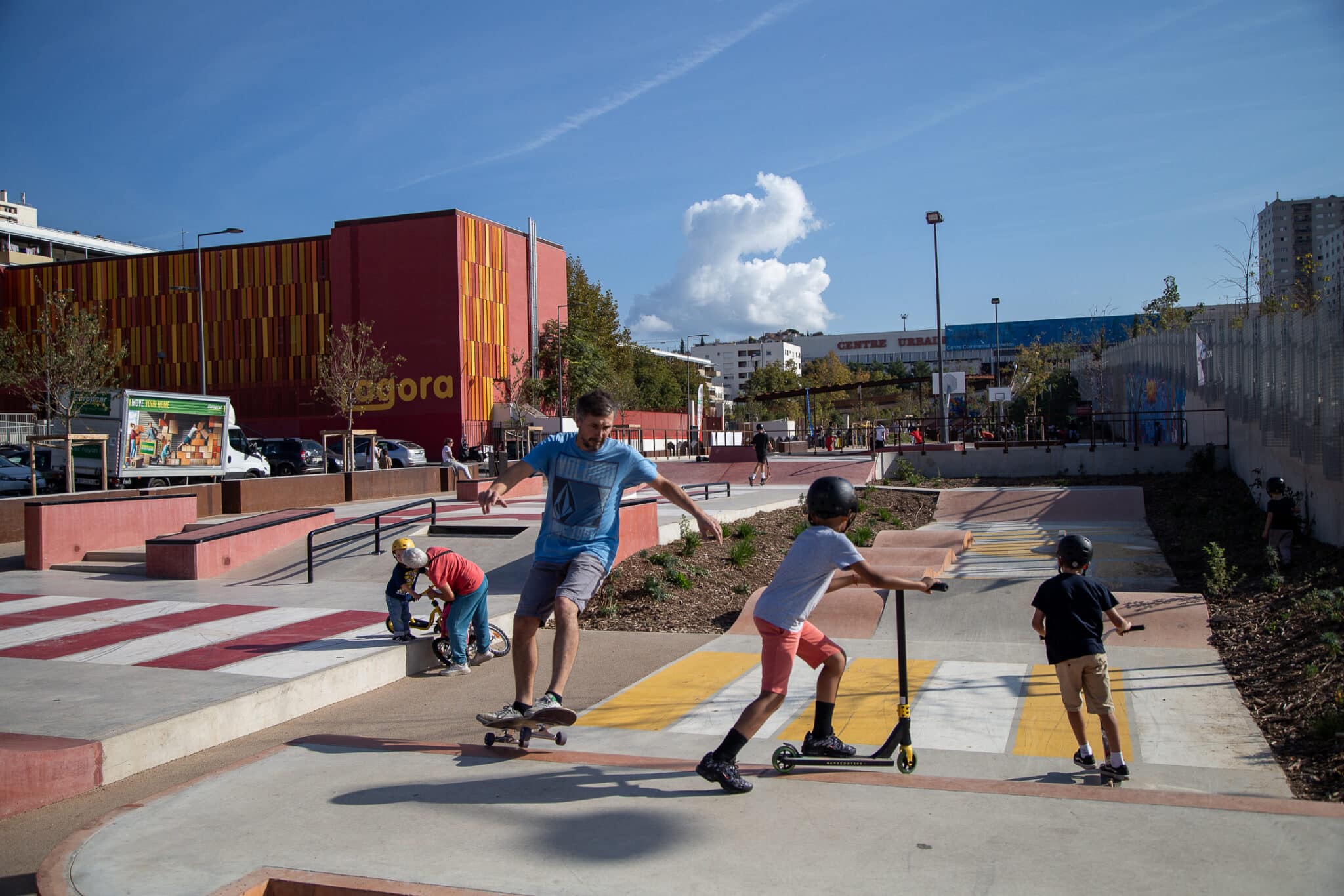 busserine, En images | La nouvelle Plaine des sports et des loisirs inaugurée à la Busserine, Made in Marseille