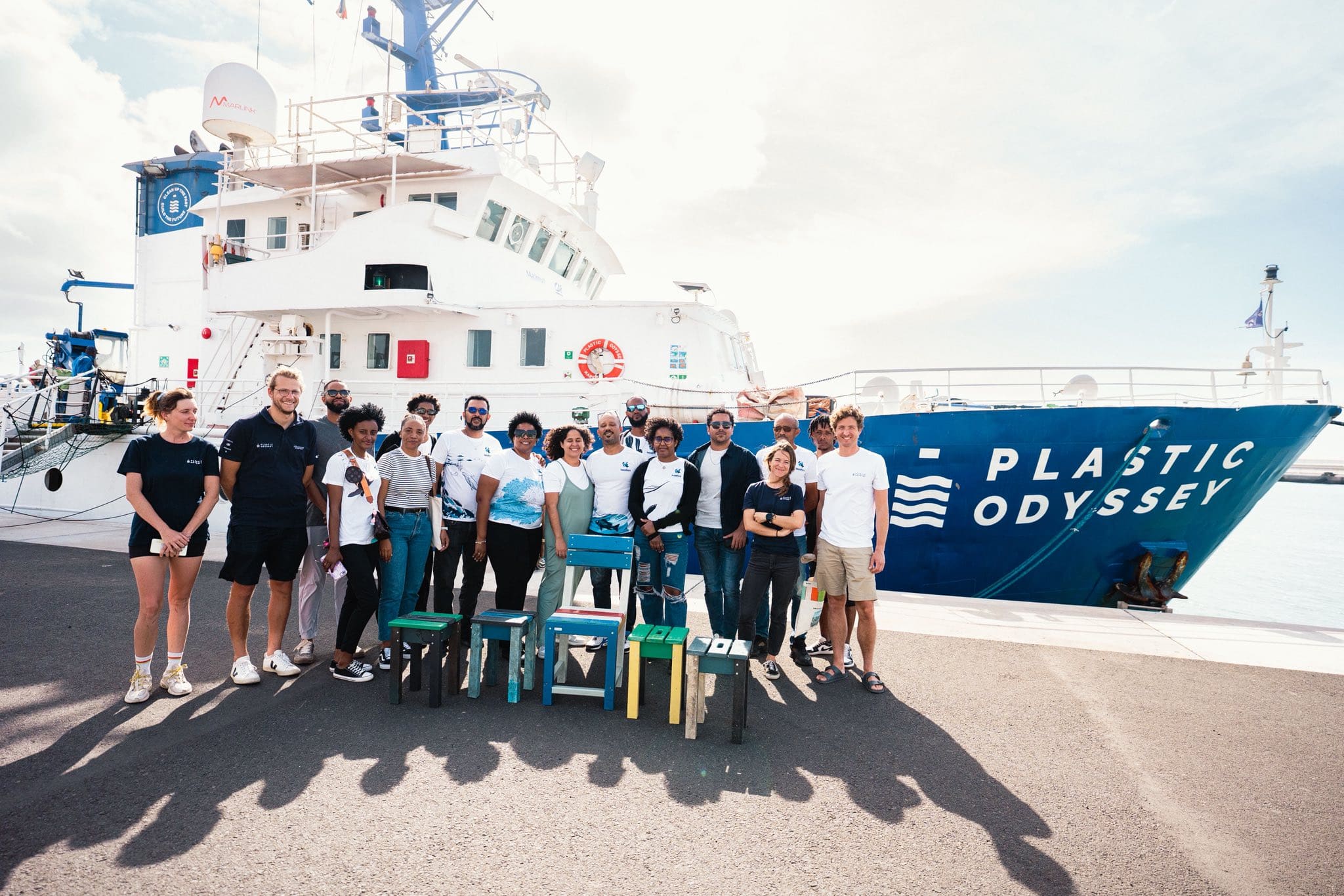 Plastic Odyssey, Plastic Odyssey, le navire qui fait la chasse au plastique bient&ocirc;t de retour &agrave; Marseille, Made in Marseille