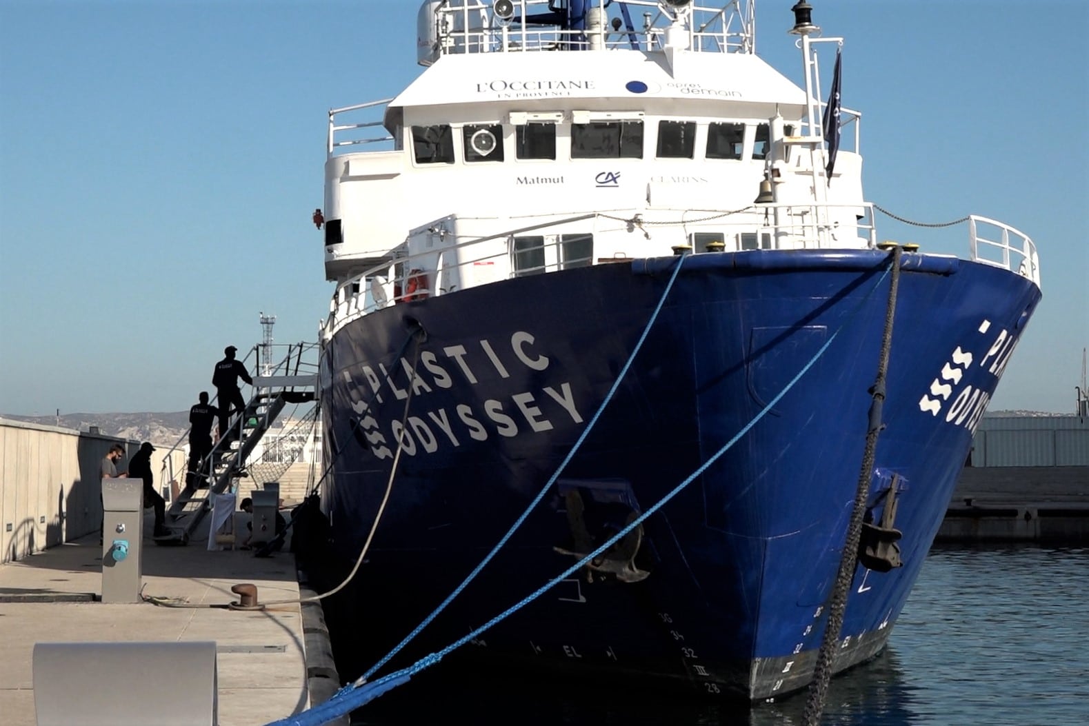 plastic odyssey, Vidéo | Plastic Odyssey en escale à Marseille avant son tour du monde contre le plastique, Made in Marseille