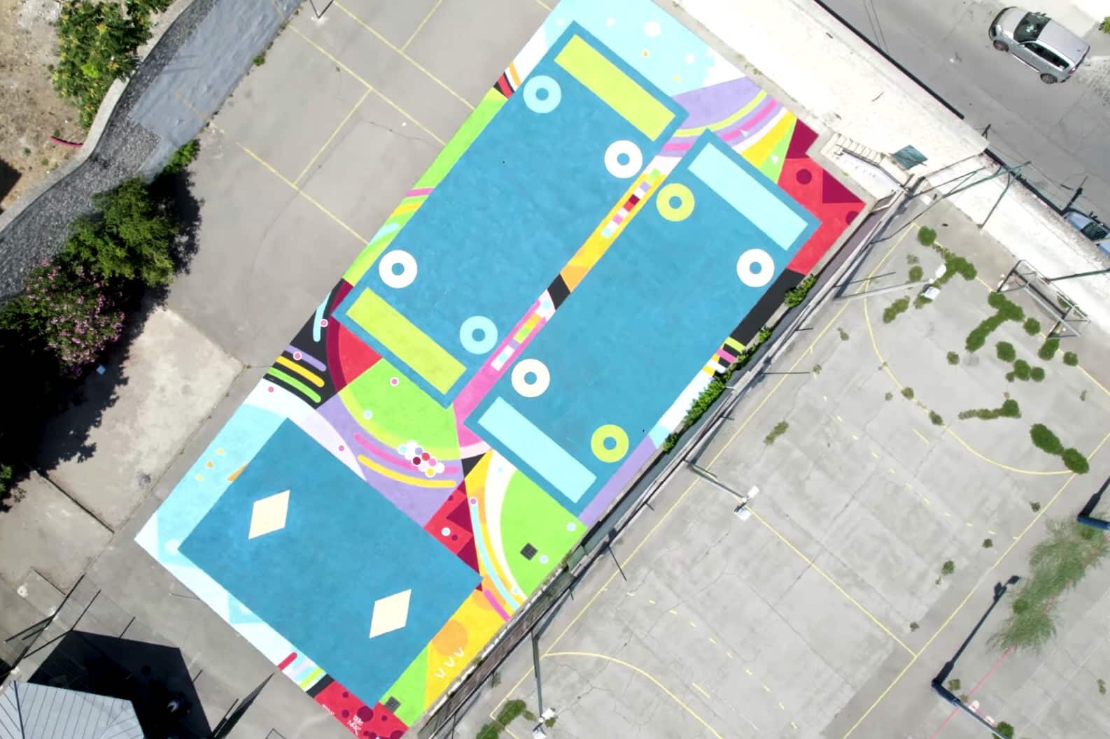 basket, Marseille poursuit la rénovation de ses terrains de basket 3×3, Made in Marseille