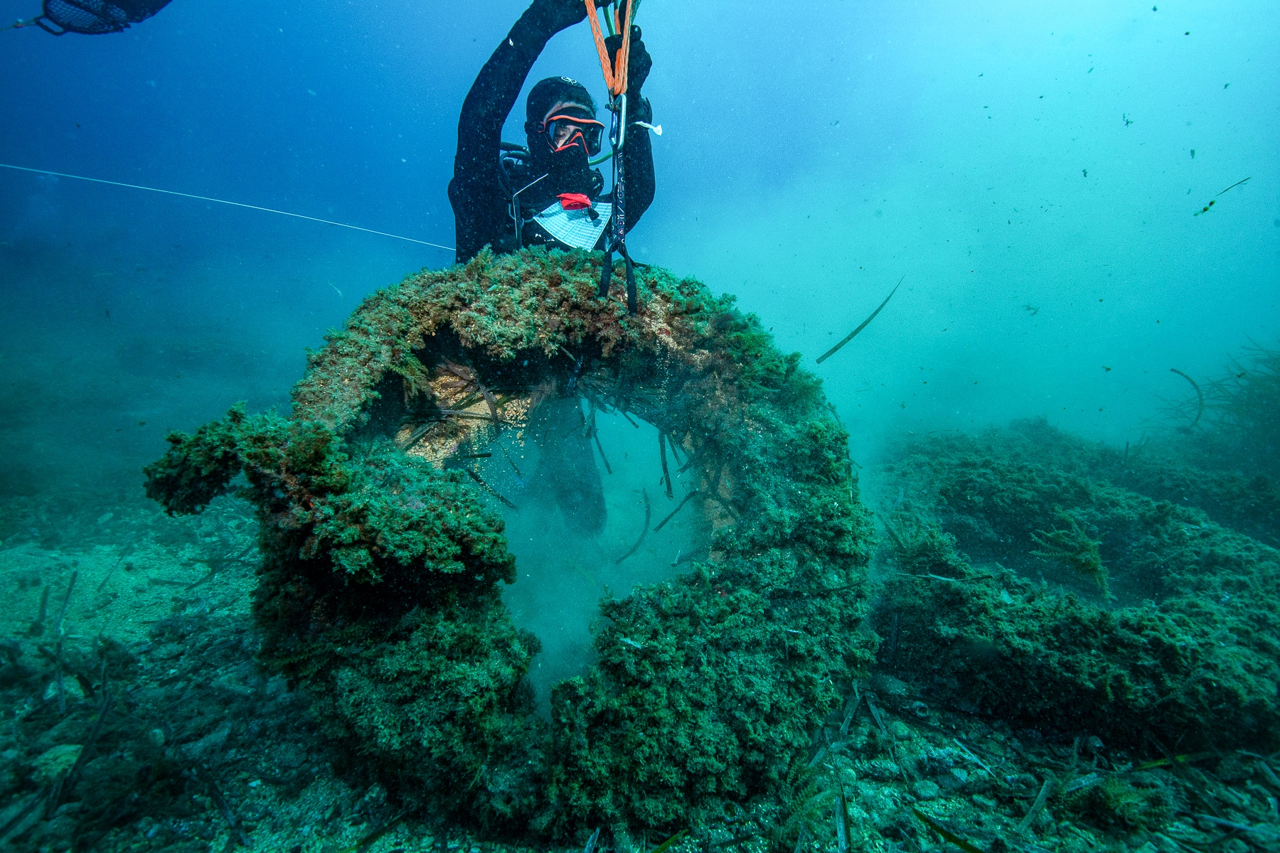 pneus, Vid&eacute;o | Une centaine de pneus rep&ecirc;ch&eacute;s au large du ch&acirc;teau d&rsquo;If par des &eacute;tudiants, Made in Marseille