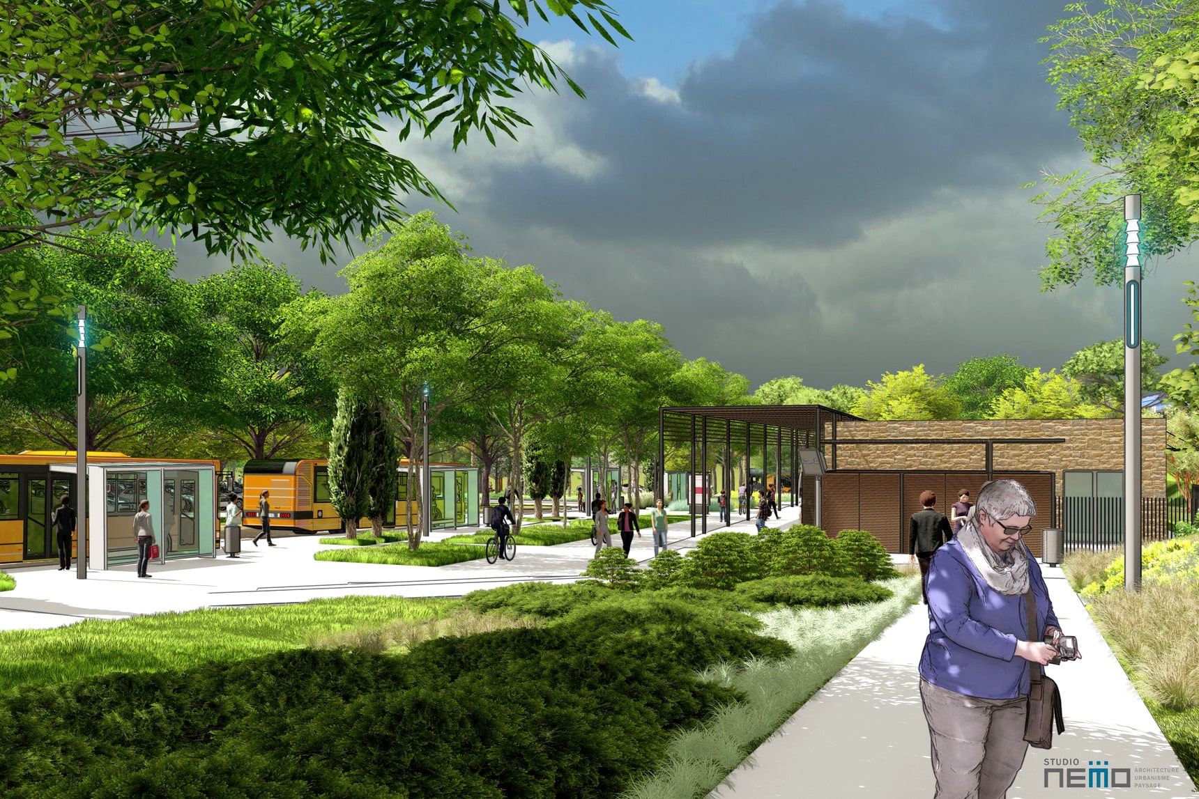 Plan de campagne, Le nouveau p&ocirc;le d&rsquo;&eacute;change &agrave; Plan de campagne entre en chantier, Made in Marseille