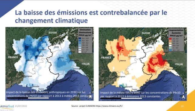 Atmosud décrypte le lien entre pics de pollution et réchauffement ...