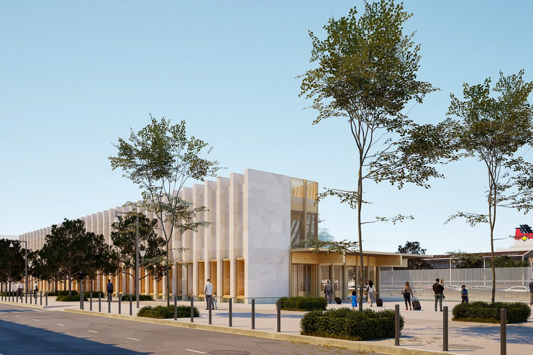 gare maritime, Le Port de Marseille d&eacute;voile sa future gare maritime pour les passagers vers la Corse, Made in Marseille