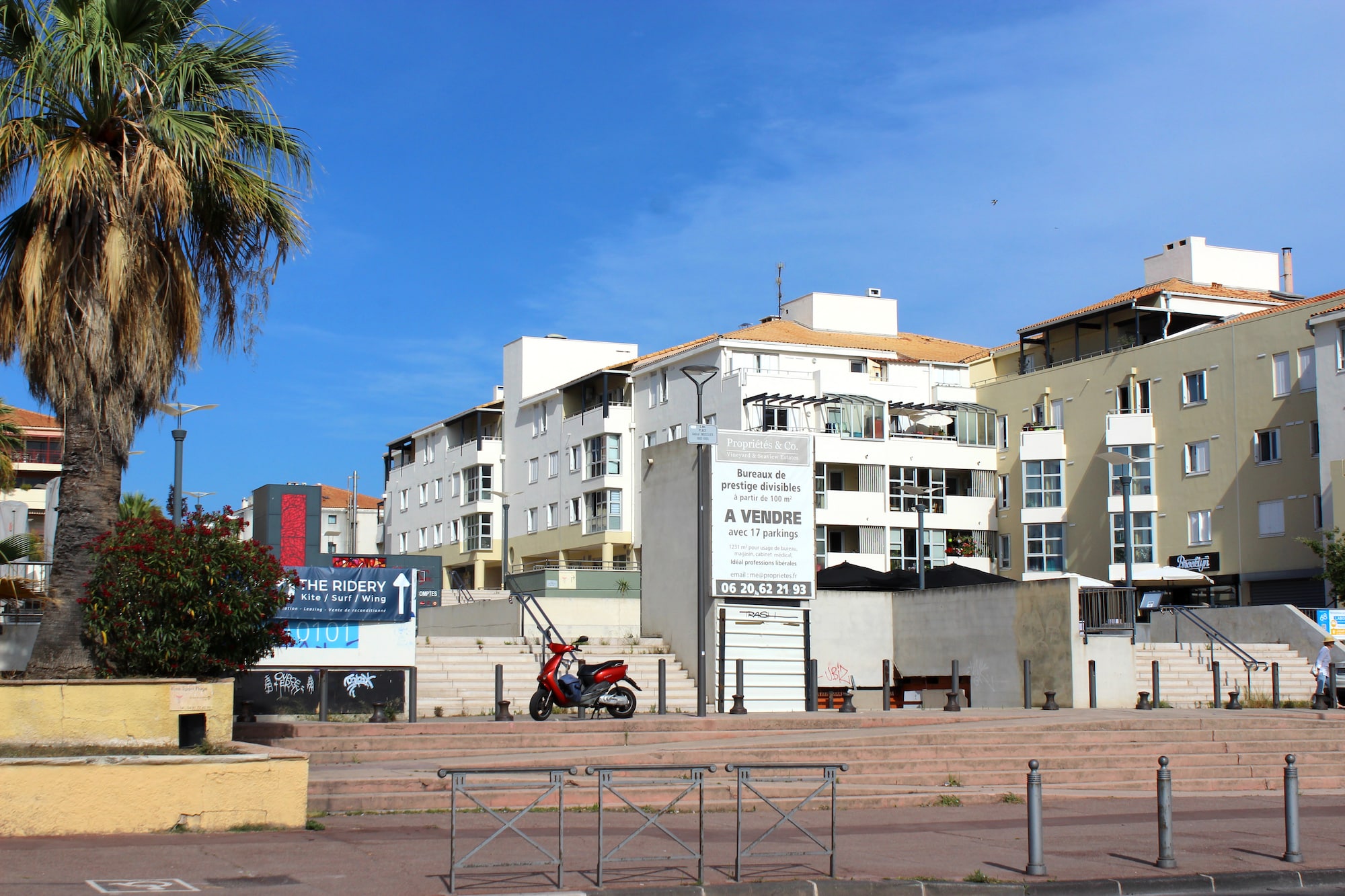 prado, Face aux plages du Prado, la Ville veut réanimer deux places en sommeil, Made in Marseille