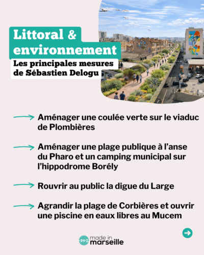 S&eacute;bastien Delogu, Municipales : Quel est le programme du candidat S&eacute;bastien Delogu pour Marseille ?, Made in Marseille