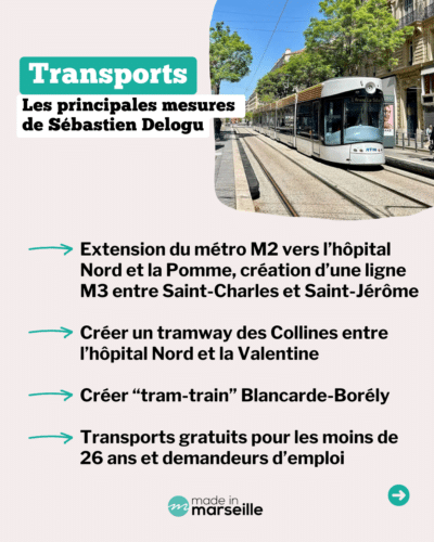 S&eacute;bastien Delogu, Municipales : Quel est le programme du candidat S&eacute;bastien Delogu pour Marseille ?, Made in Marseille
