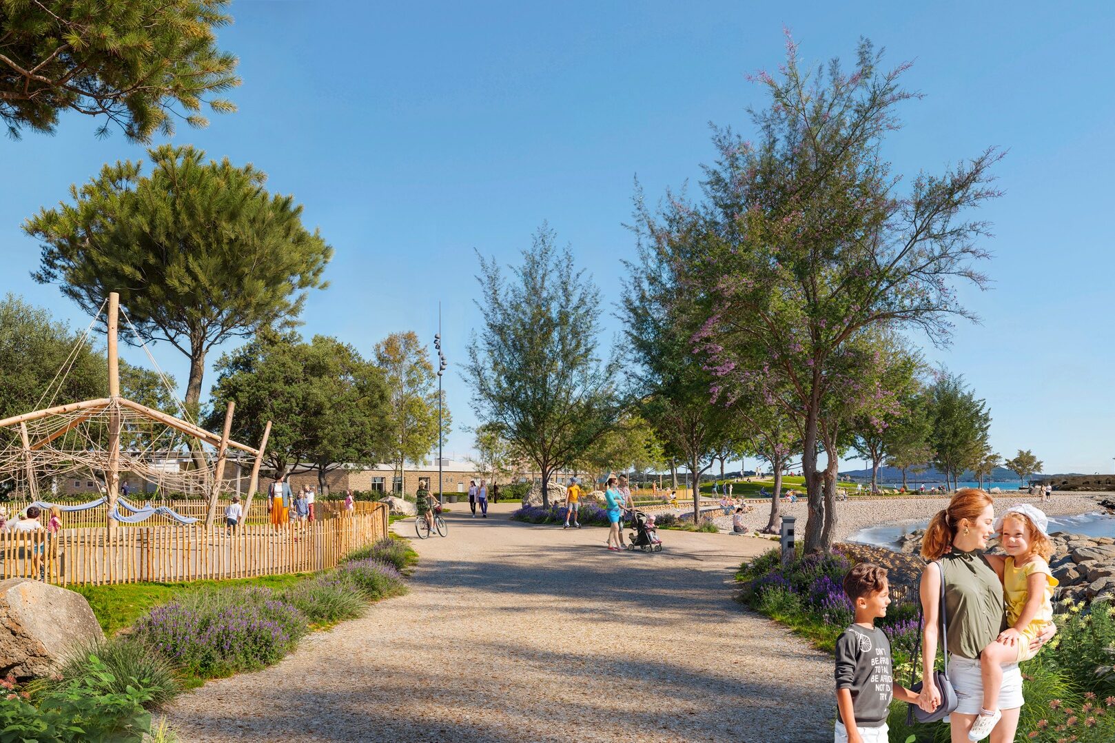 Bandol, En images | Un grand parc de loisirs en projet au bout du port de Bandol, Made in Marseille