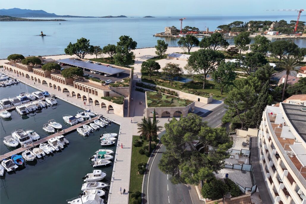 Bandol, En images | Un grand parc de loisirs en projet au bout du port de Bandol, Made in Marseille