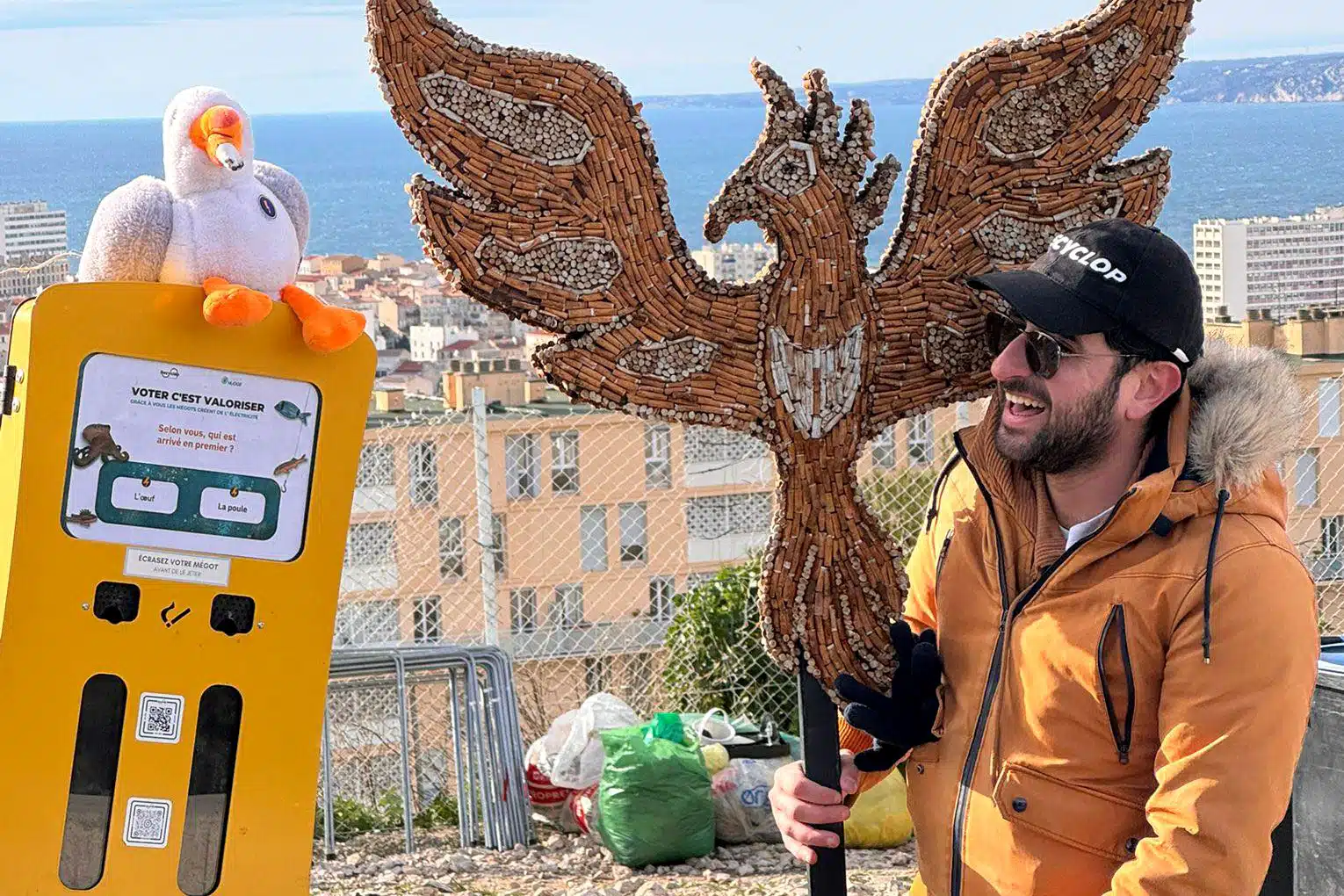 cendriers de poche, À Marseille, 74 000 cendriers de poche distribués pour lutter contre les jets de mégots, Made in Marseille