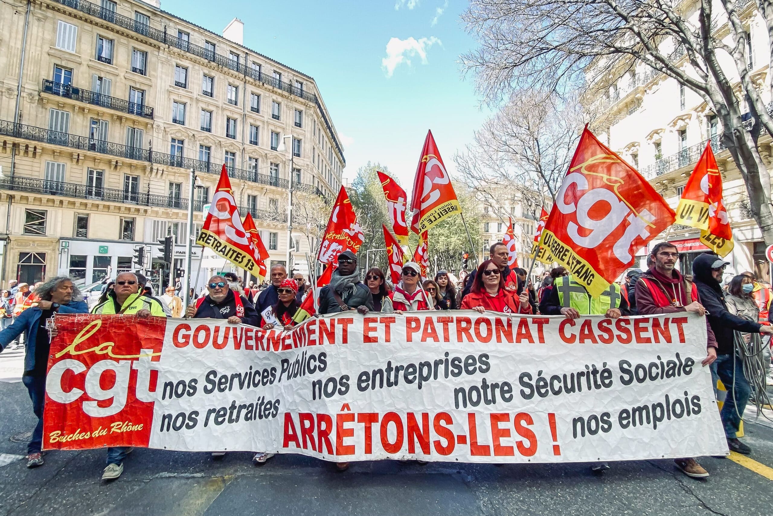 manifestants, Réforme des retraites : entre 6 500 et 130 000 manifestants à Marseille, Made in Marseille