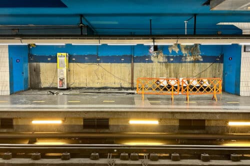 métro Joliette, La station de métro Joliette, fermée dans un sens tout l&rsquo;été, va faire peau neuve, Made in Marseille