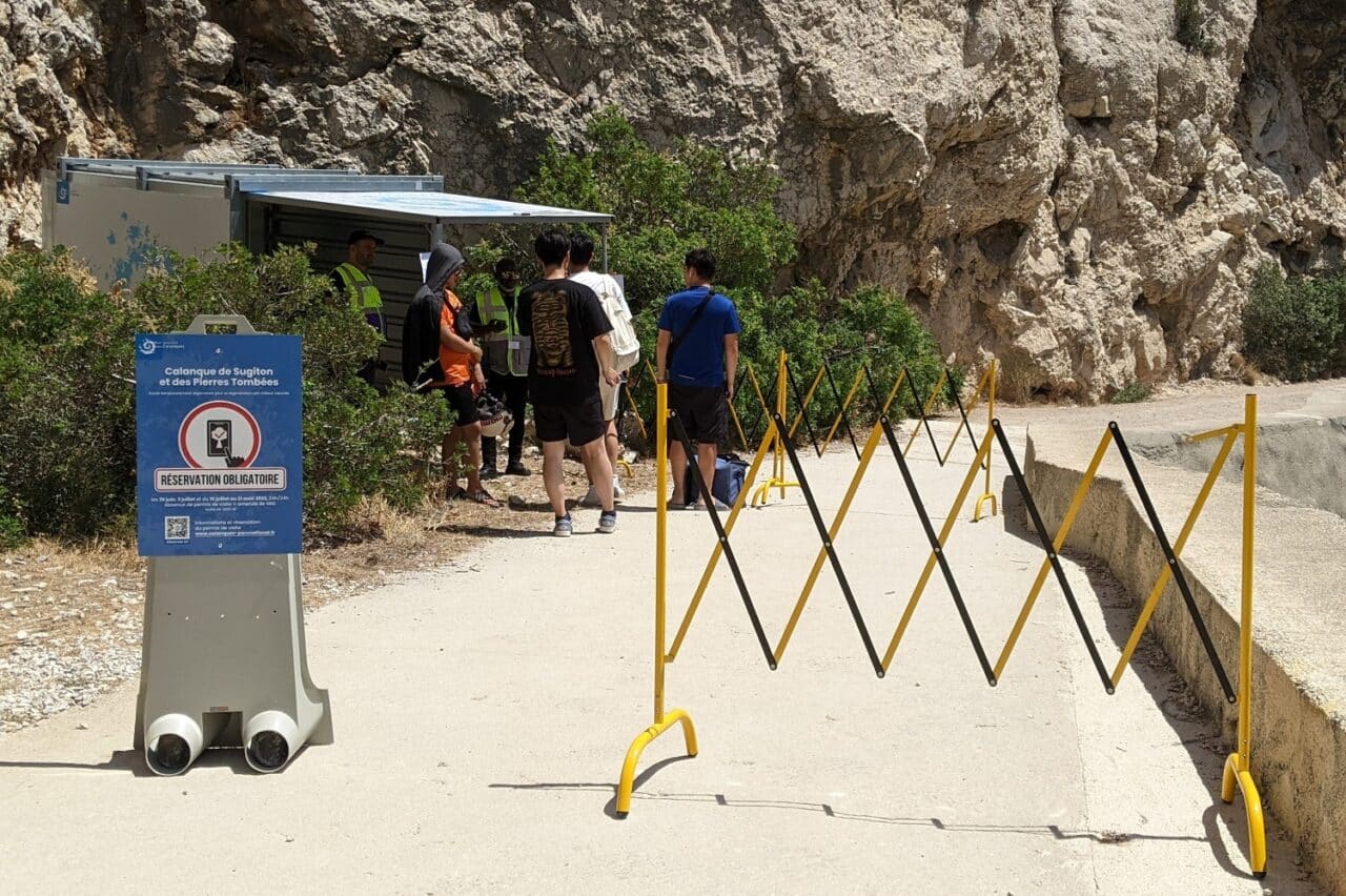 réservation, La réservation redevient obligatoire pour accéder à la calanque de Sugiton, Made in Marseille