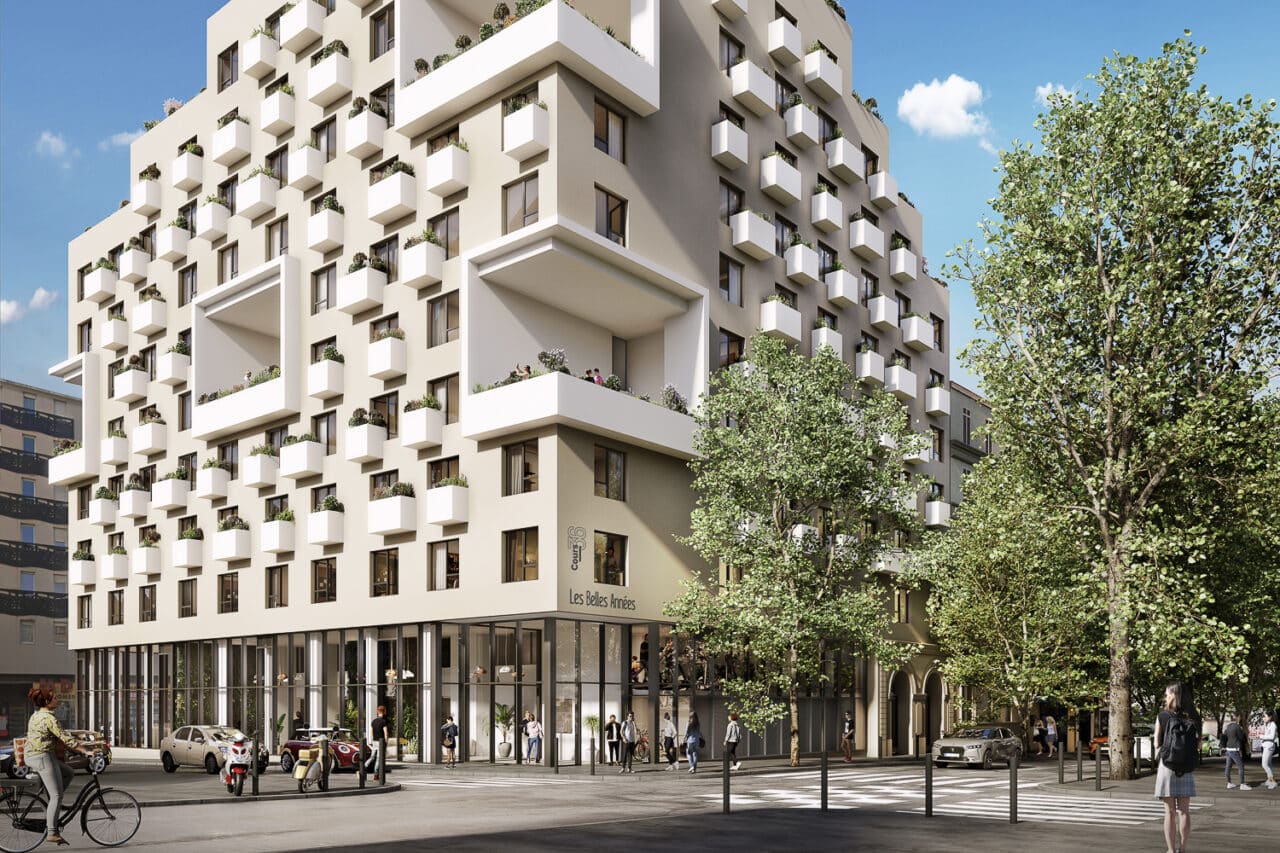 étudiante, Une résidence étudiante avec rooftop en construction sur le cours Gouffé, Made in Marseille