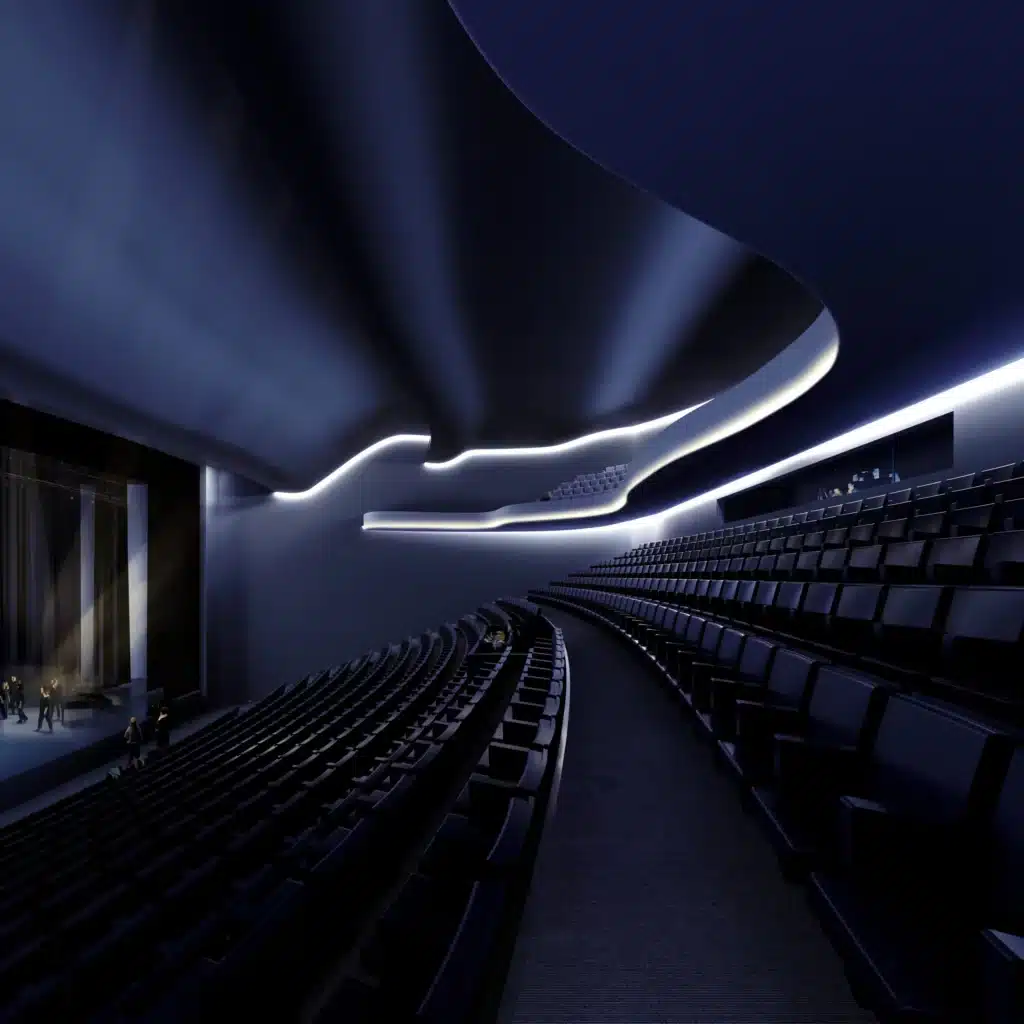 Théâtre de l’Olivier, À Istres, le nouveau Théâtre de l’Olivier dévoile ses courbes organiques, Made in Marseille